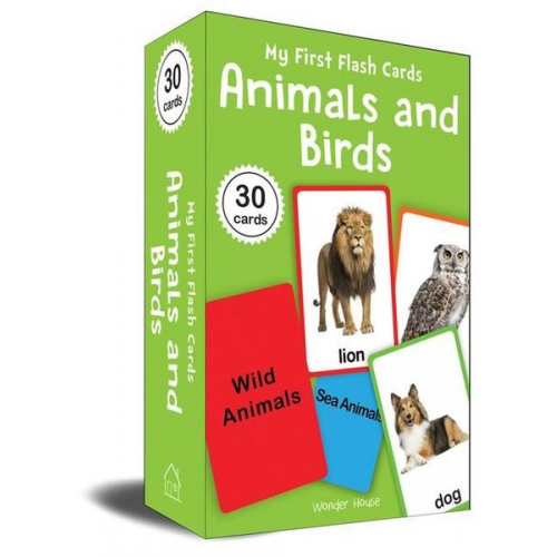 My First Flash Cards: Animals and Birds