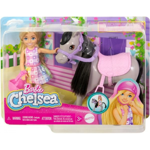 Barbie - New Chelsea & Pony- Chelsea