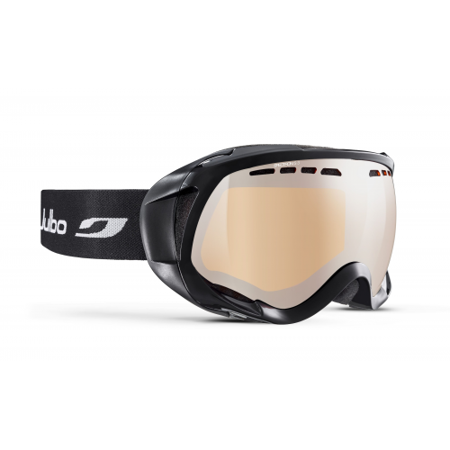 Julbo J7941 Herren-Skibrille Vollrand Monoscheibe Kunststoff-Gestell, Schwarz