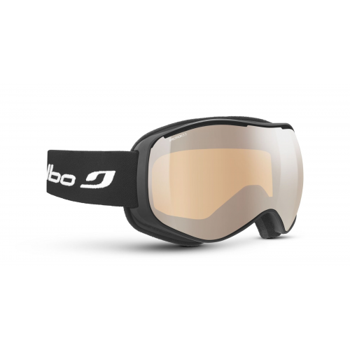 Julbo J7701 Damen-Skibrille Vollrand Monoscheibe Kunststoff-Gestell, Schwarz