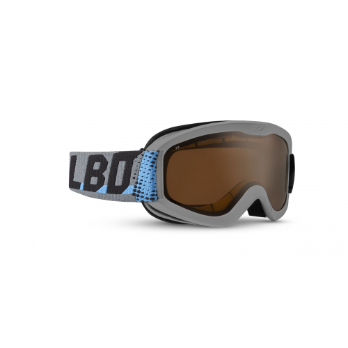 Julbo J7344 Jugend-Skibrille Vollrand Monoscheibe Kunststoff-Gestell, Grau