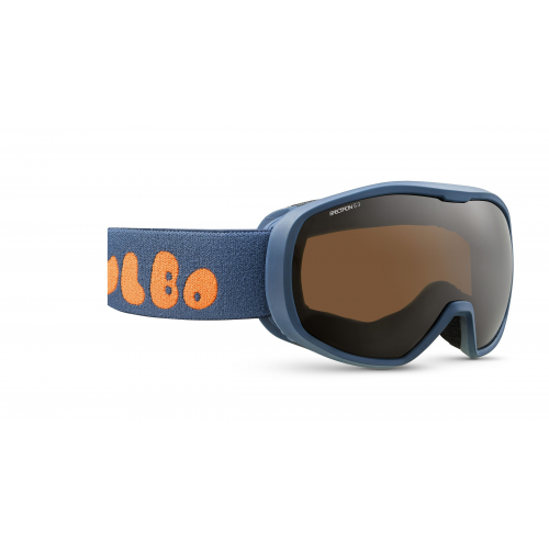 Julbo J7582 Kinder-Skibrille Vollrand Monoscheibe Kunststoff-Gestell, Blau