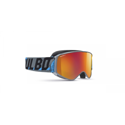 Julbo J7771 Kinder-Skibrille Vollrand Monoscheibe Kunststoff-Gestell, Grau