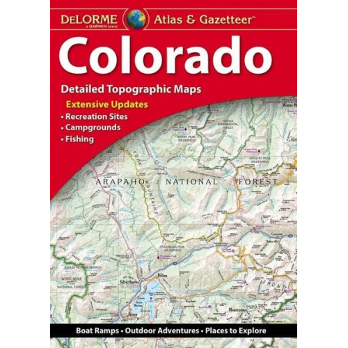 Rand McNally and Company - Delorme Atlas & Gazetteer: Colorado