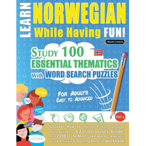 Linguas Classics - Learn Norwegian While Having Fun! - For Adults