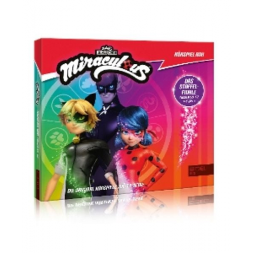 Miraculous - Hörspiel-Box. Folge. 59-61, 3 Audio-CD