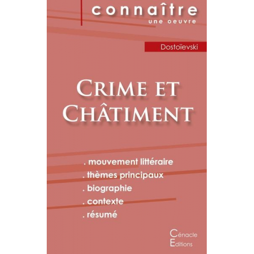 Dostoïevski - Fiche de lecture Crime et Châtiment (Analyse littéraire de référence et résumé complet)