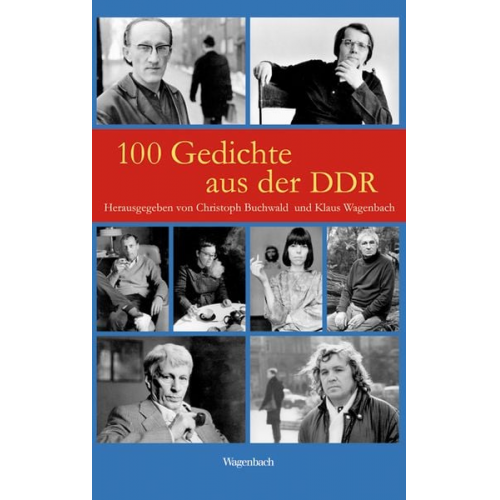 Christoph Buchwald Klaus Wagenbach - 100 Gedichte aus der DDR