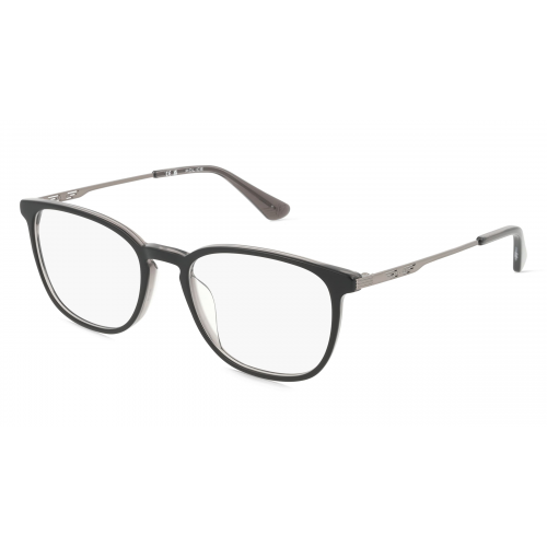 Police VPLD07 Herren-Brille inkl. Gläser Vollrand Panto Acetat-Gestell 52mm/18mm/145mm, Schwarz