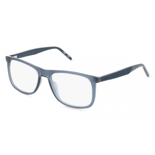 Hugo 108880 Herren-Brille inkl. Gläser Vollrand Eckig Kunststoff-Gestell 42mm/17mm/145mm, Blau