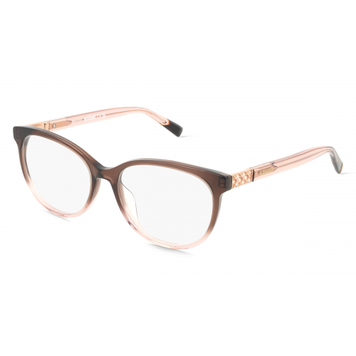 Missoni 108957 Damen-Brille inkl. Gläser Vollrand Eckig Acetat-Gestell 42mm/16mm/145mm, Braun