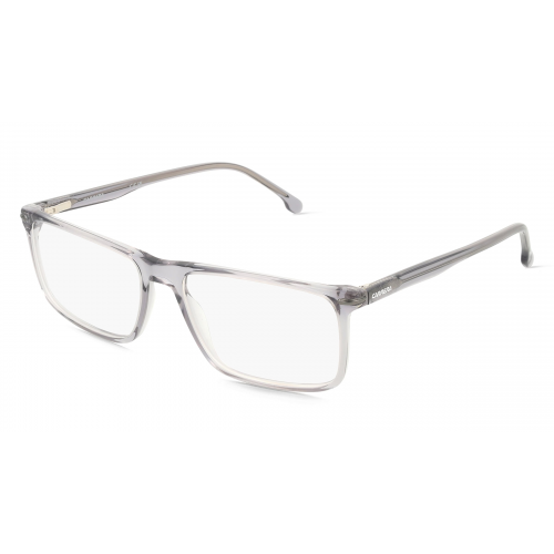 Carrera 108974 Herren-Brille inkl. Gläser Vollrand Eckig Acetat-Gestell 37mm/16mm/150mm, Grau