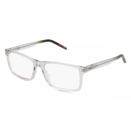 Hugo HG 1262 Herren-Brille inkl. Gläser Vollrand Eckig Acetat-Gestell 55mm/16mm/145mm, Grau