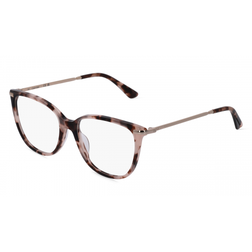 Calvin Klein CK22500 Unisex-Brille inkl. Gläser Vollrand Cateye Acetat-Gestell 54mm/16mm/140mm, Pink