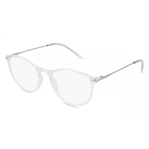 Esprit 17127 Damen-Brille inkl. Gläser Vollrand Eckig Kunststoff-Gestell 50mm/18mm/135mm, Transparent