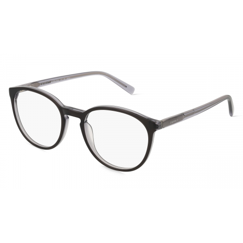 Esprit 33510 Damen-Brille inkl. Gläser Vollrand Eckig Kunststoff-Gestell 51mm/19mm/145mm, Grau