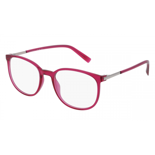 Esprit 33517 Damen-Brille inkl. Gläser Vollrand Rund Kunststoff-Gestell 51mm/19mm/140mm, Rot