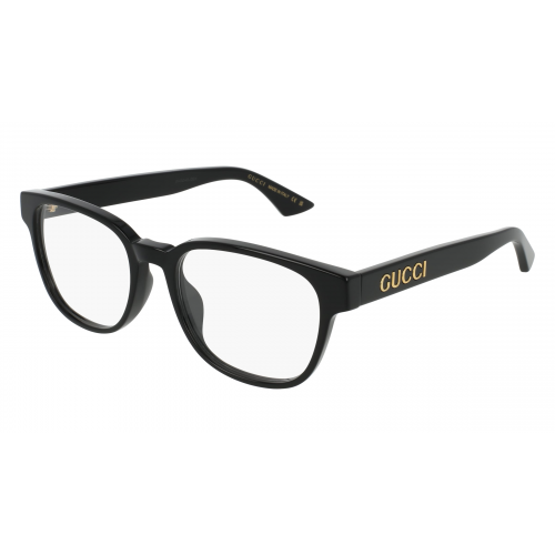 Gucci GG1746OA Damen-Brille inkl. Gläser Vollrand Panto Acetat-Gestell 52mm/18mm/145mm, Schwarz