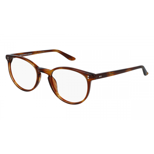 Marc O' Polo Eyewear 503090 Unisex-Brille inkl. Gläser Vollrand Panto Kunststoff-Gestell 48mm/19mm/140mm, Havanna