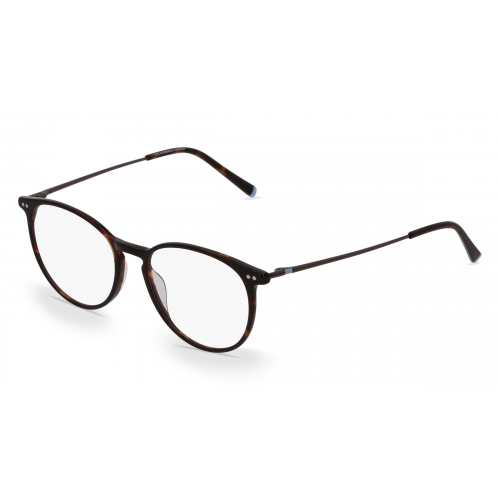 Humphrey’s eyewear 581069 Unisex-Brille inkl. Gläser Vollrand Panto Kunststoff-Gestell 51mm/17mm/145mm, Havanna