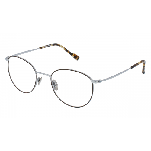 Eschenbach ESCHENBACH 820822 Herren-Brille inkl. Gläser Vollrand Panto Titan-Gestell 50mm/21mm/145mm, Grau