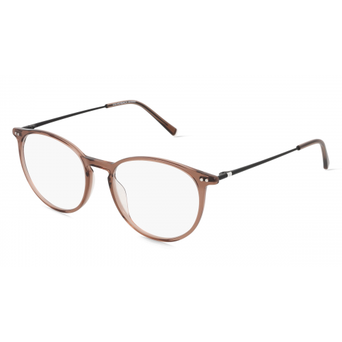 Humphrey’s eyewear 581069 Unisex-Brille inkl. Gläser Vollrand Panto Kunststoff-Gestell 51mm/17mm/145mm, Braun