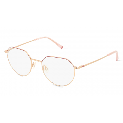 Humphrey’s eyewear 582326 Damen-Brille inkl. Gläser Vollrand Panto Metall-Gestell 49mm/18mm/140mm, Gold