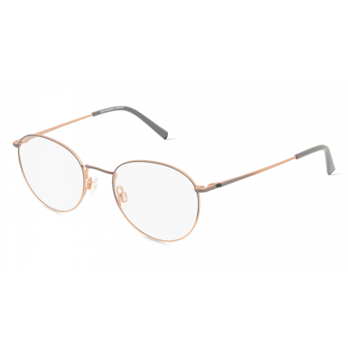 Humphrey’s eyewear 582273 Unisex-Brille inkl. Gläser Vollrand Panto Metall-Gestell 48mm/18mm/140mm, Gold