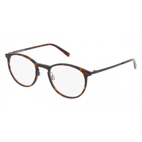 Humphrey’s eyewear 581112 Damen-Brille inkl. Gläser Vollrand Panto Kunststoff-Gestell 48mm/20mm/135mm, Braun