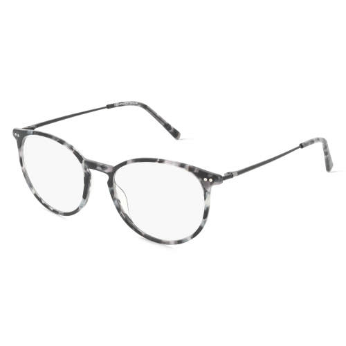 Humphrey’s eyewear 581069 Unisex-Brille inkl. Gläser Vollrand Panto Kunststoff-Gestell 51mm/17mm/145mm, Schwarz