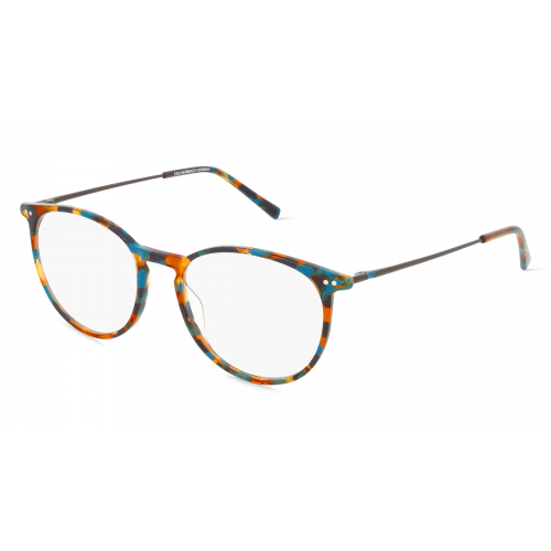 Humphrey’s eyewear 581069 Unisex-Brille inkl. Gläser Vollrand Panto Kunststoff-Gestell 51mm/17mm/145mm, Braun