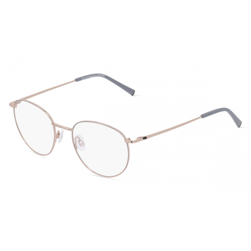 Humphrey’s eyewear 582327 Unisex-Brille inkl. Gläser Vollrand Panto Metall-Gestell 49mm/18mm/140mm, Gold