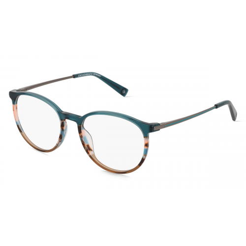 BRENDEL eyewear 903156 Damen-Brille inkl. Gläser Vollrand Panto Acetat-Gestell 50mm/17mm/140mm, Grün