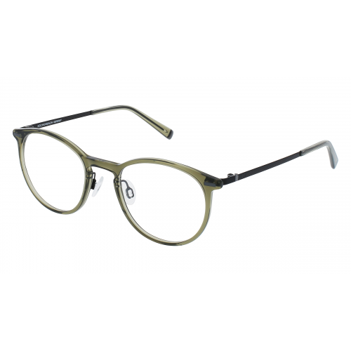 Humphrey’s eyewear 581112 Damen-Brille inkl. Gläser Vollrand Panto Kunststoff-Gestell 48mm/20mm/135mm, Grün