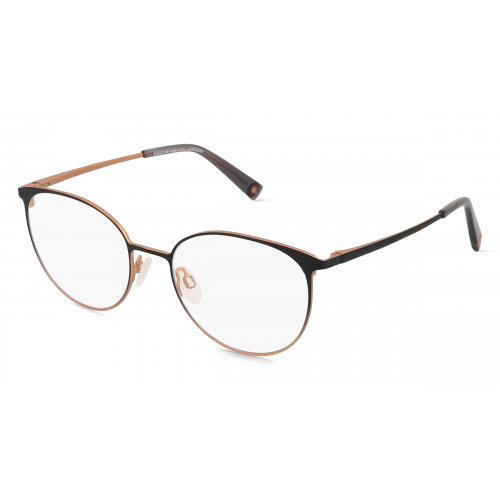 BRENDEL eyewear 902389 Damen-Brille inkl. Gläser Vollrand Rund Metall-Gestell 52mm/18mm/140mm, Grau