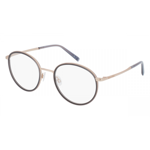 Marc O'Polo Eyewear 502188 Damen-Brille inkl. Gläser Vollrand Rund Metall-Gestell 52mm/21mm/140mm, Pink