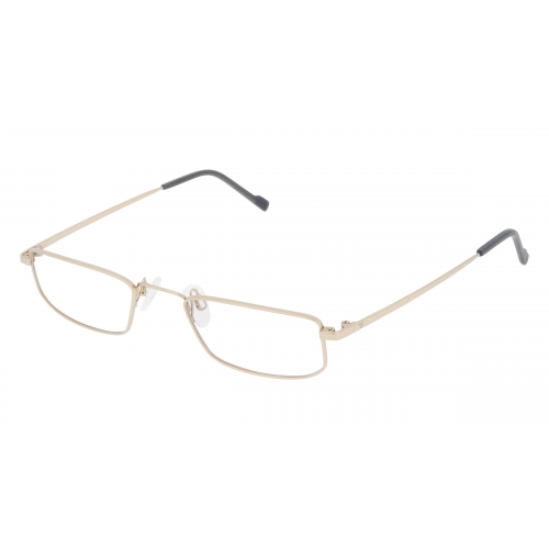 Eschenbach 820955 Herren-Brille inkl. Gläser Vollrand Eckig Titan-Gestell 51mm/22mm/150mm, Gold