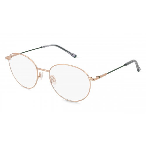 HUMPHREY’S eyewear 582391 Unisex-Brille inkl. Gläser Vollrand Oval Metall-Gestell 53mm/18mm/140mm, Gold