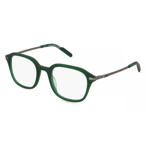 MINI EYEWEAR 741045 Herren-Brille inkl. Gläser Vollrand Oval Acetat-Gestell 50mm/21mm/140mm, Grün