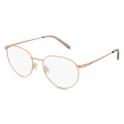 Marc O'Polo Eyewear 502199 Unisex-Brille inkl. Gläser Vollrand Panto Metall-Gestell 51mm/17mm/140mm, Gold