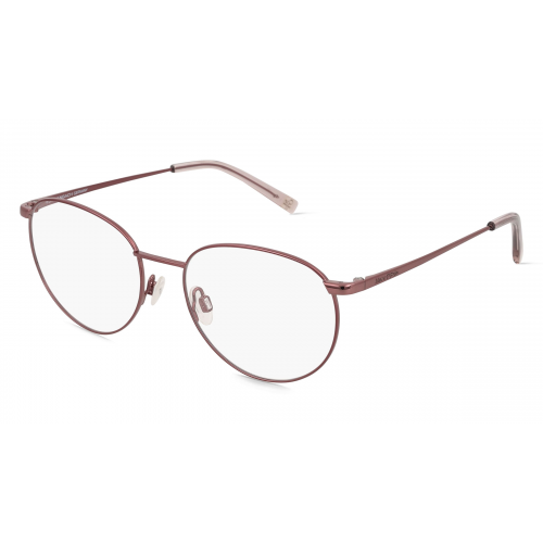 Marc O'Polo Eyewear 502199 Unisex-Brille inkl. Gläser Vollrand Panto Metall-Gestell 51mm/17mm/140mm, Rot