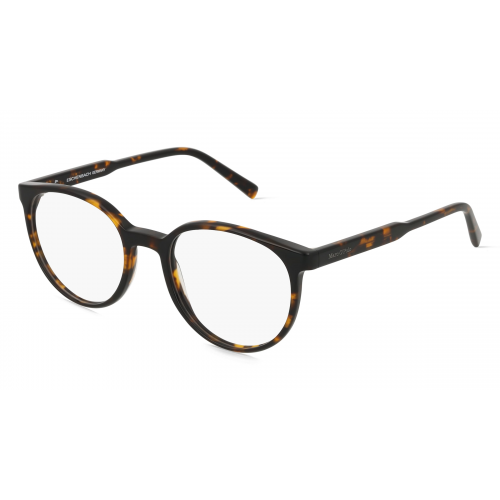 Marc O'Polo Eyewear 503218 Unisex-Brille inkl. Gläser Vollrand Panto Kunststoff-Gestell 48mm/18mm/140mm, Braun