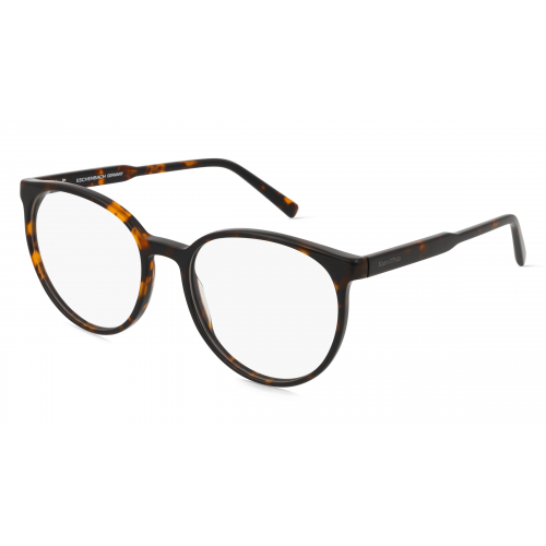 Marc O'Polo Eyewear 503221 Damen-Brille inkl. Gläser Vollrand Panto Kunststoff-Gestell 53mm/18mm/140mm, Braun