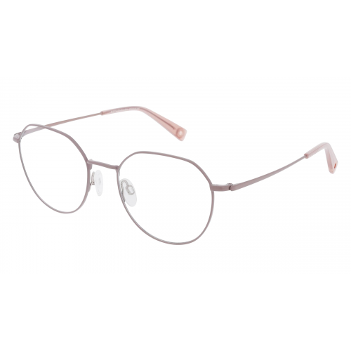 BRENDEL eyewear 902399 Damen-Brille inkl. Gläser Vollrand Panto Metall-Gestell 51mm/18mm/140mm, Beige