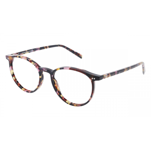 Marc O'Polo Eyewear 503230 Damen-Brille inkl. Gläser Vollrand Panto Kunststoff-Gestell 51mm/18mm/145mm, Pink