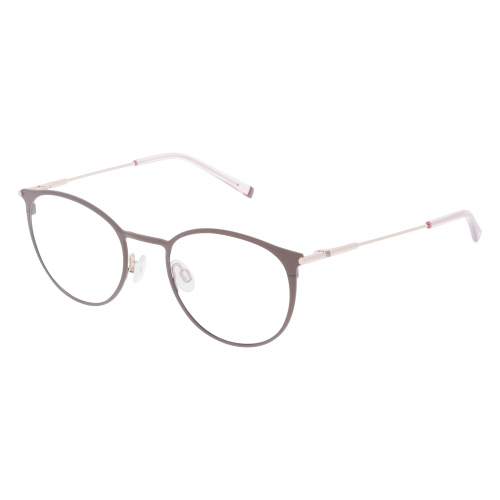 HUMPHREY’S eyewear 582405 Damen-Brille inkl. Gläser Vollrand Panto Metall-Gestell 48mm/19mm/140mm, Grau