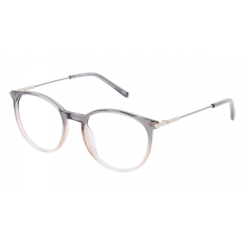 HUMPHREY’S eyewear 581144 Damen-Brille inkl. Gläser Vollrand Panto Acetat-Gestell 47mm/17mm/140mm, Grau