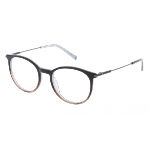 HUMPHREY’S eyewear 581144 Damen-Brille inkl. Gläser Vollrand Panto Acetat-Gestell 47mm/17mm/140mm, Grau