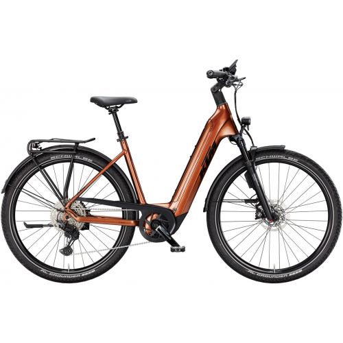 KTM MACINA GRAN 810 ABS 29, 11 Gang Kettenschaltung, Unisexfahrrad, Deep, Modell 2025, 29 Zoll 43 cm terra (black+orange)