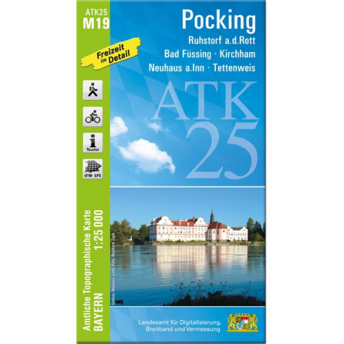 ATK25-M19 Pocking (Amtliche Topographische Karte 1:25000)